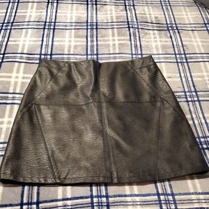 Leather Skirt